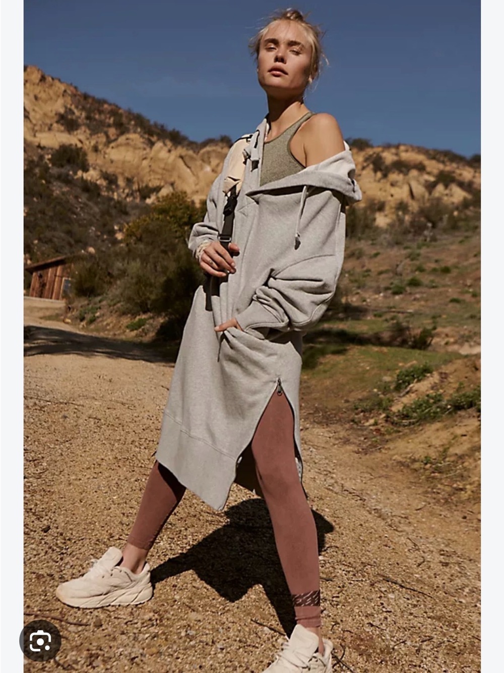 Free People Spur of the moment hoodie